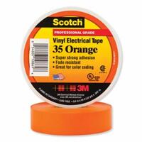 3/4X66' VINYL ELECTRICAL COLOR CODING TAPE 35 ORANGE